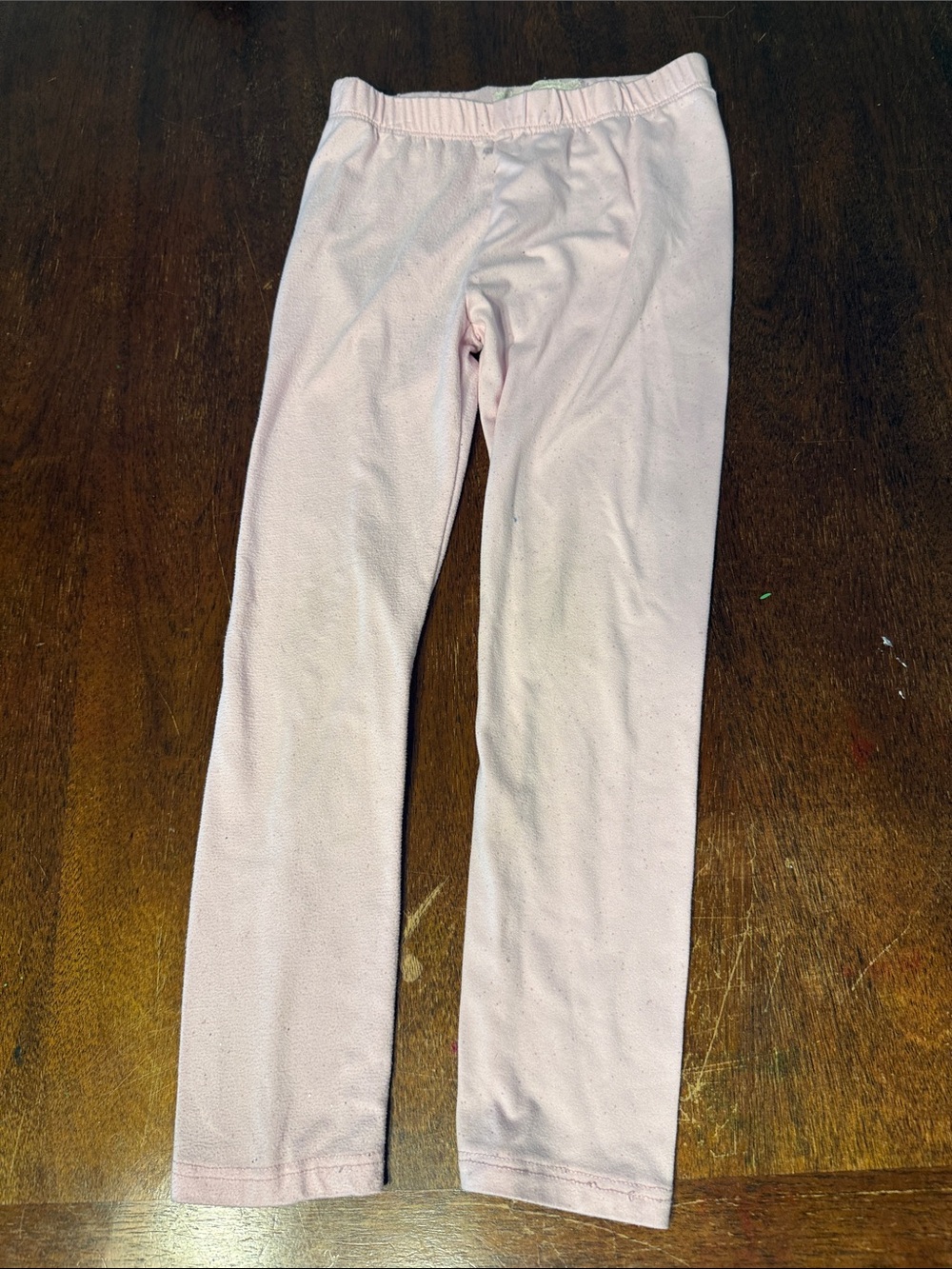 btween Light Pink Girls Stretch Leggings